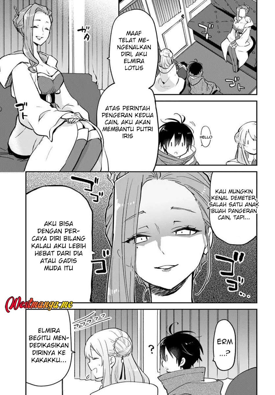 Henkyou Gurashi no Maou Chapter 55 Bahasa Indonesia
